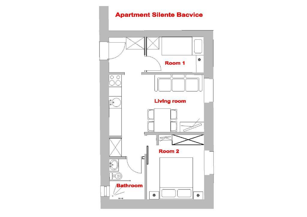 Luxury Rooms And Apartment Silente Bacvice Split Kültér fotó